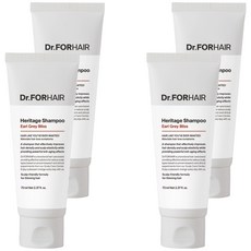 Dr.FORHAIR Earl Grey Bliss豐盈強健髮根洗髮精, 4條, 70ml