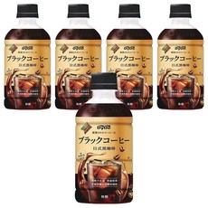 DyDo 日式黑咖啡, 350ml, 5瓶