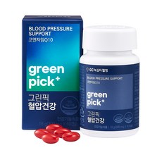 GC녹십자웰빙 그린픽 혈압건강 영양제, 60정, 1개