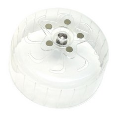 Petzone 磁吸懸掛式 改裝 風車 倉鼠滾輪 22cm, 單一顏色, 1個