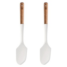 WAGENSTEIGER 彈性料理工具 刮刀, 白色, 2個