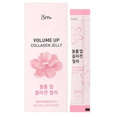 grn 豐盈低分子膠原蛋白果凍條 14入, 1個, 210g