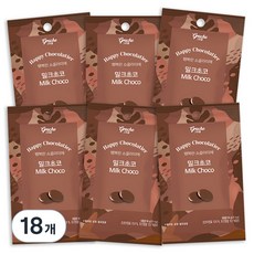 행복한쇼콜라띠에 밀크초코, 100g, 18개