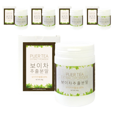 Kapdang 普洱茶萃取物粉末 高級型, 100g, 5個, 1入