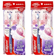 Colgate 高露潔 Cushion Clean螺旋型牙刷 顏色隨機, 2支, 2包