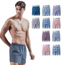 TRY 男士新款日常純棉透氣四角褲9件組 + 隨機出貨2件