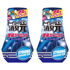 KOBAYASHI 小林製藥 消臭元 浴廁 消臭元 便臭專用, 400ml, 2瓶
