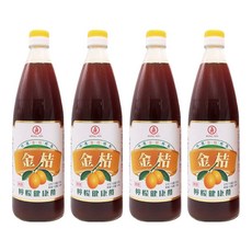 KONG YEN 工研 金桔檸檬醋 590ml 濃縮水果醋, 4瓶