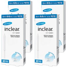 인클리어 의료기기 질세정기, 1.7g, 40개