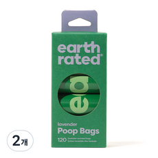 어스레이티드 풉백 배변봉투 리필, 120개입, 2개