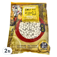 快熟蓮子，600g，無需浸泡，易煮不散, 2包