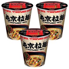 NISSIN 日清 屯京拉麵 東京豚骨湯味速食杯麵, 3入
