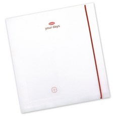 BeOnD Catch your days 收納型票券簿 20張, 1個, 紅色