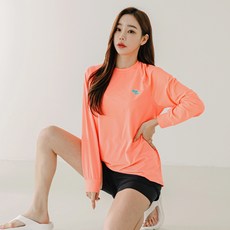 TUBE TREE 女用防磨上衣 B7203, 桃色