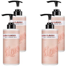 미샤 데어 바디 모이스처 워시 연애세포부활, 500ml, 4개