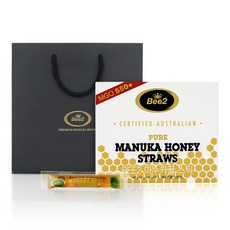 Bee2 麥盧卡蜂蜜隨身包 MGO550+購物袋, 360g, 1盒