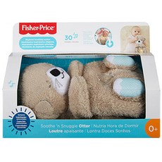 fisher-price 費雪 水獺造型安撫娃娃, 混色