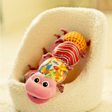 Lamaze 毛毛蟲造型音樂玩具 60*10*7.5cm, 粉色