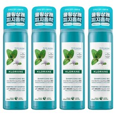 클로란 아쿠아민트 쿨세범 드라이샴푸, 150ml, 4개