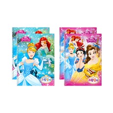 kumhong 迪士尼公主春天圖畫日記套組 2, 隨機發貨（設計）, 2套