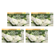 아우라 드라이 섬유유연시트 스모키머스크 본품, 120개입, 4개