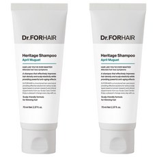 Dr.FORHAIR 豐盈強健髮根洗髮精 April Muguet, 2個, 70ml