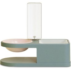 DING DONG PET 寵物餵食飲水器, 1個, 藍色