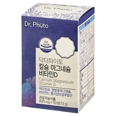 Dr. Phyto 鈣鎂維他命D聚γ-麩醯胺酸, 90片, 1個