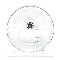 Petzone 倉鼠風車滾輪 壓克力支架 22cm, 混合顏色, 1個