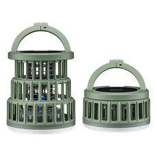 Kinyo 折疊式照明捕蚊兩用燈 94 x 52mm 綠色 173g, KL-6051