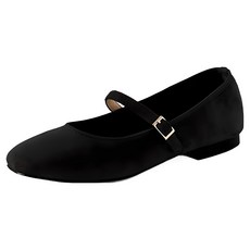 ChakanShoes 褶皺繫帶瑪莉珍平底鞋 PLSDR3e249