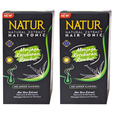 NATUR 峇里島蘆薈噴霧護髮素 滋養修護 柔順秀髮 展現健康光澤, 90ml, 2盒