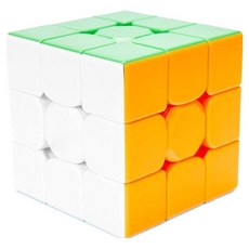 모팡자오시 아이끌레 슈퍼 3X3 RS3M 2022 볼 코어 큐브, 혼합색상, 1개