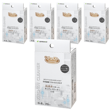 SANKO 廚房水槽餐具清潔布抗菌加工 BA-55 6×8mm 灰色, 20片, 5盒