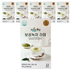 녹차수도보성 보성녹차라떼 분말, 16g, 12개입, 6개