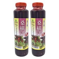 埔里農會 桑椹汁, 800g, 新鮮桑椹製成, 2瓶