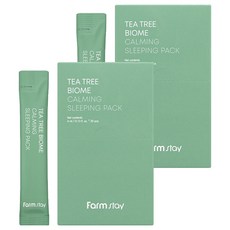 Farm stay 茶樹鎮靜晚安面膜隨身包, 4ml, 40個