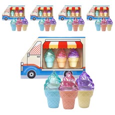 韓國 briel 冰淇淋車幼兒護唇膏 5g 3件組, 5個