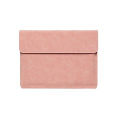 리빙토픽 데일리 레더 노트북 패드 파우치, 핑크, 1개