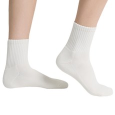 STUDIO SOCKSTOP 女款 運動緩震中筒襪 6雙組
