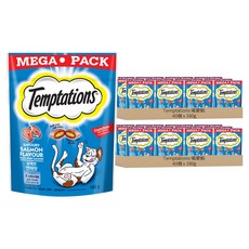 Temptations 喵愛餡 貓點心, 160g, 80個, 開胃甜鮭口味