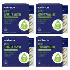 뉴트리원 알티지 오메가3 트리플, 60정, 4개
