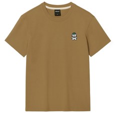 옥스타 남녀공용 배낭 곰돌이 자수 반팔 티셔츠 5TS019