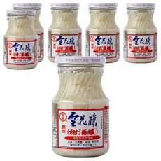 金蘭 雪花釀, 獨家培育麴種 保留圓糯米香氣, 純糯米天然發酵, 500g, 6罐