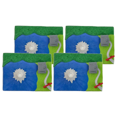 Iwako 造型橡皮擦 日本富士山 1個, 4個