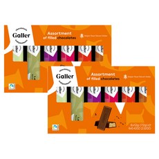 Galler 伽樂 迷你巧克力棒禮盒 6條入, 2組, 72g