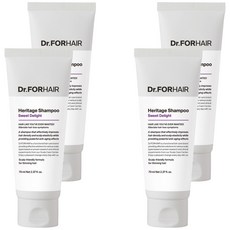 닥터포헤어 두피 안티에이징 헤리티지 샴푸 스위트 딜라이트, 70ml, 4개