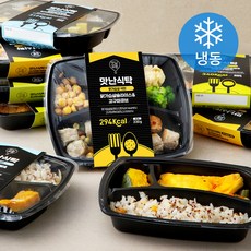 디자인푸드 맛난식탁 알짜배기 식단 도시락 9종 세트 (냉동), 1세트