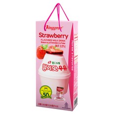 Binggrae 草莓牛奶禮盒, 18瓶, 200ml