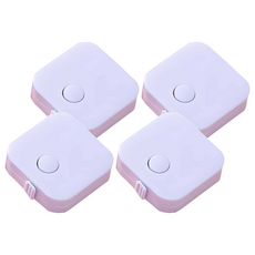 ICores 迷你雙面捲尺 顏色隨機, 1.5m, 4個